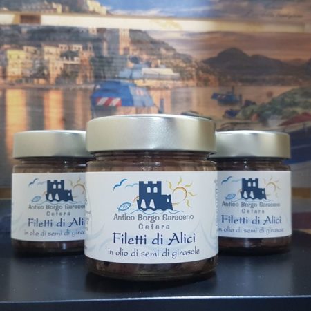 filetti di alici salate 200gr