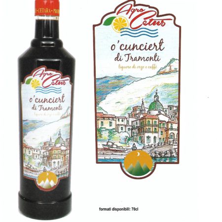 O'Cunciert di Tramonti - Liquore di Orzo e Caffè 70 cl.